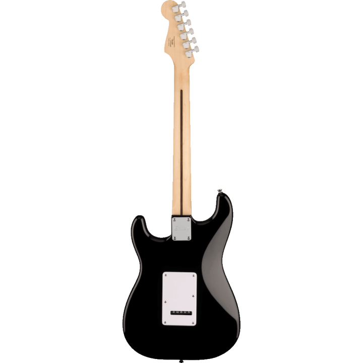 Acquista SQUIER Sonic Stratocaster, Maple Fingerboard, White Pickguard, Black online | Merula Strumenti Musicali