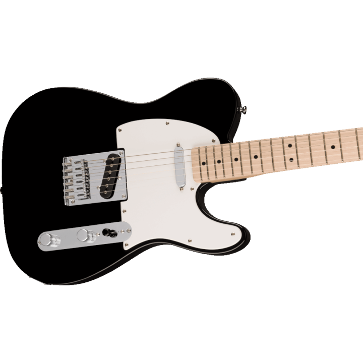 Acquista SQUIER Sonic Telecaster, Maple Fingerboard, White Pickguard, Black online | Merula Strumenti Musicali