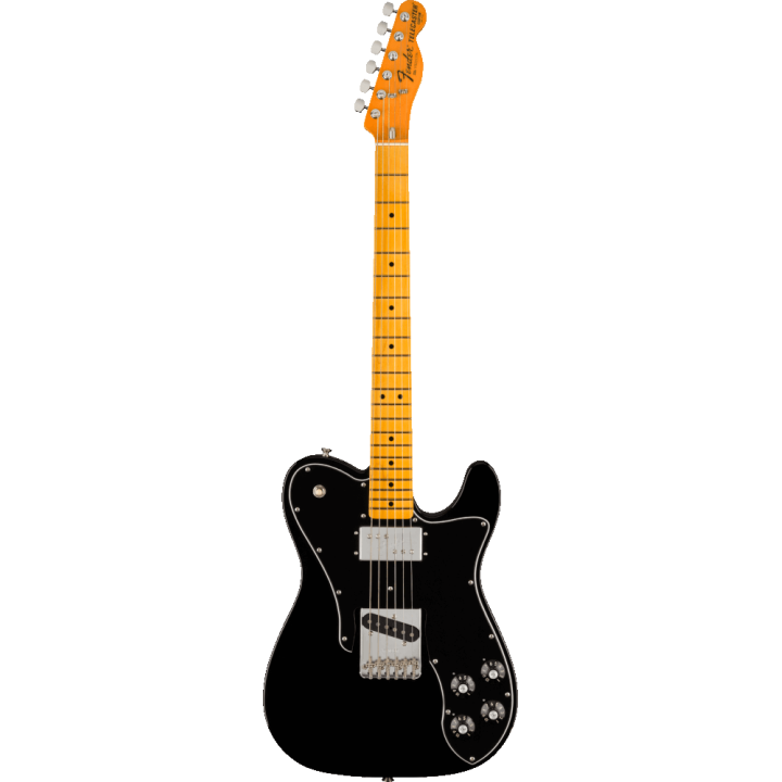Acquista FENDER American Vintage II 1977 Telecaster Custom, Maple Fingerboard, Black online | Merula Strumenti Musicali