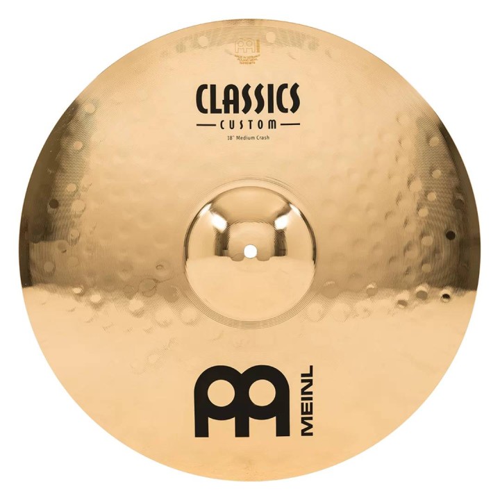 Acquista Meinl Classics Custom Brilliant Medium Crash - Cc18mc-B online | Merula Strumenti Musicali