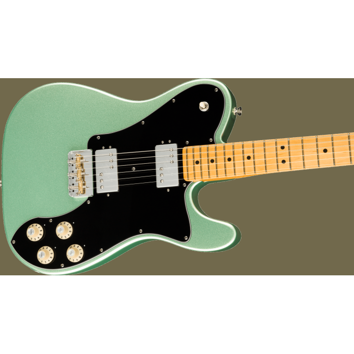 Acquista FENDER American Professional II Telecaster Deluxe, Maple Fingerboard, Mystic Surf Gr online | Merula Strumenti Musicali