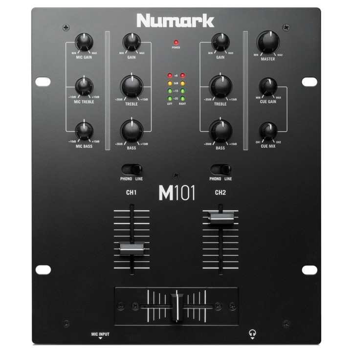 Acquista NUMARK M 101 USB BLACK online | Merula Strumenti Musicali