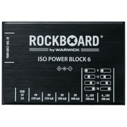 Acquista ROCKBOARD ISO Power Block V6 IEC online | Merula Strumenti Musicali