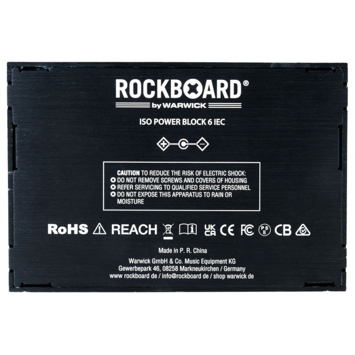 Acquista ROCKBOARD ISO Power Block V6 IEC online | Merula Strumenti Musicali