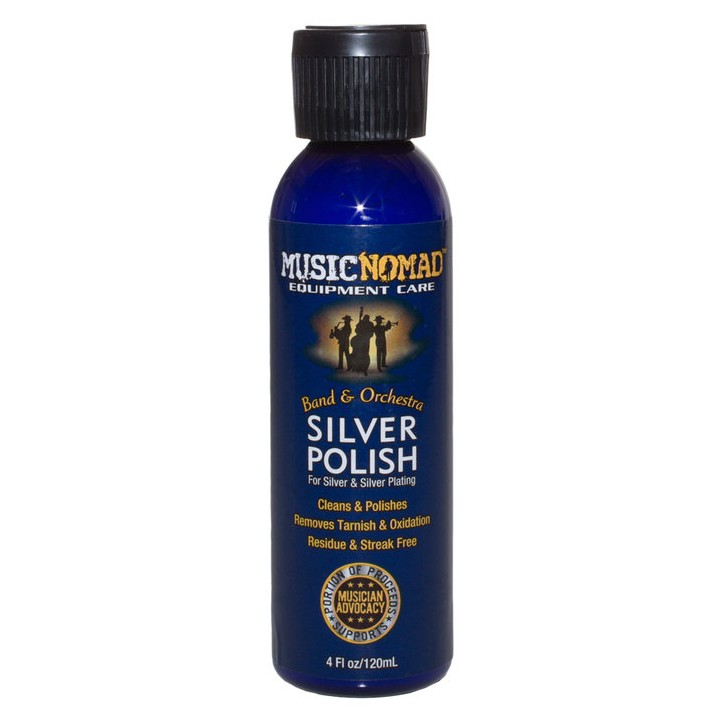 Acquista MUSIC NOMAD MN701 SILVER POLISH 120ML online | Merula Strumenti Musicali