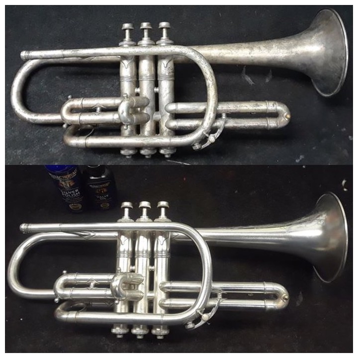 Acquista MUSIC NOMAD MN701 SILVER POLISH 120ML online | Merula Strumenti Musicali