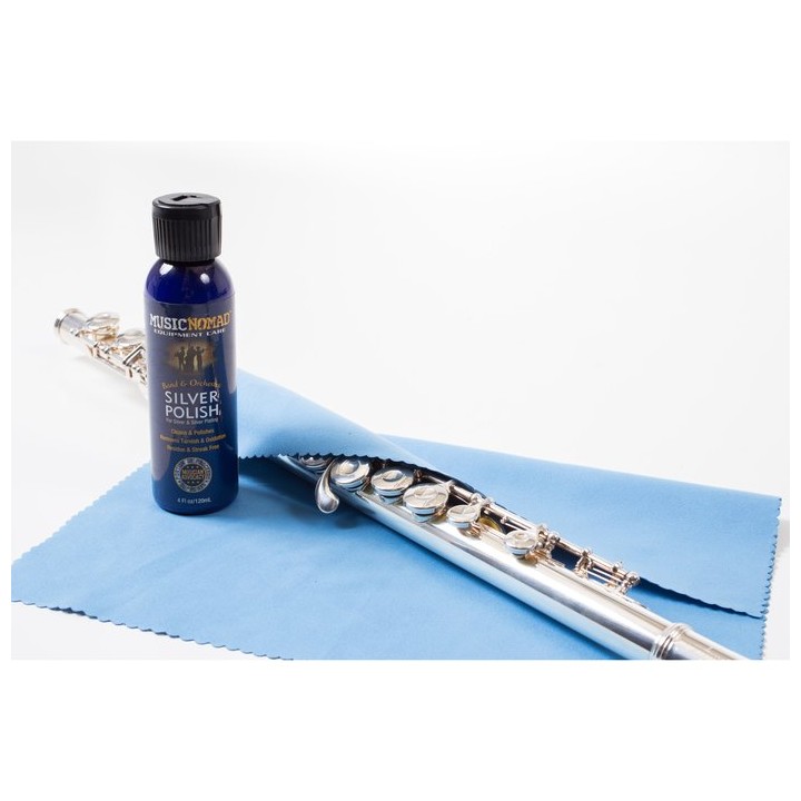 Acquista MUSIC NOMAD MN701 SILVER POLISH 120ML online | Merula Strumenti Musicali