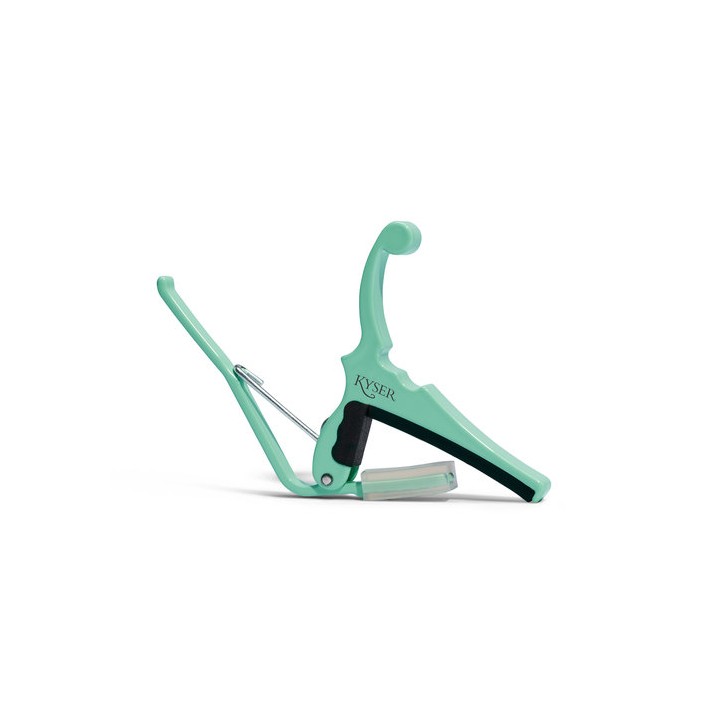 Acquista KYSER CAPOTASTO FENDER X KYSER QUICK-CHANGE PER CHITARRA ELETTRICA SURF GREEN 529278 online | Merula Strumenti Musicali