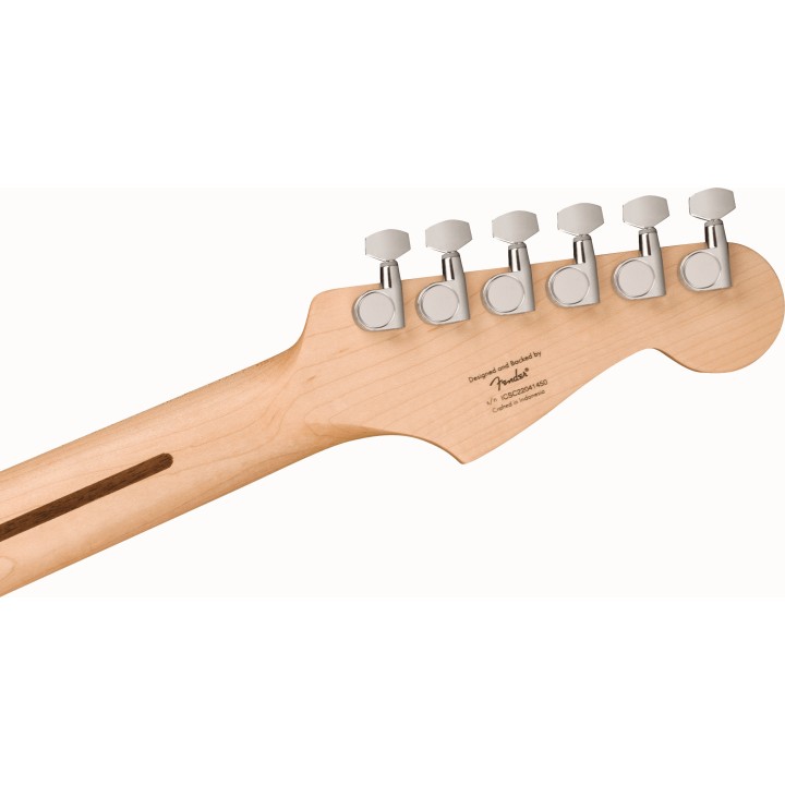 Acquista SQUIER Sonic Stratocaster Left-Handed, Maple Fingerboard, White Pickguard, Black online | Merula Strumenti Musicali