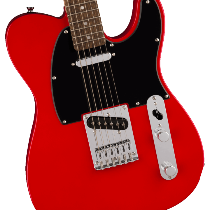 Acquista SQUIER Sonic Telecaster, Laurel Fingerboard, Black Pickguard, Torino Red online | Merula Strumenti Musicali