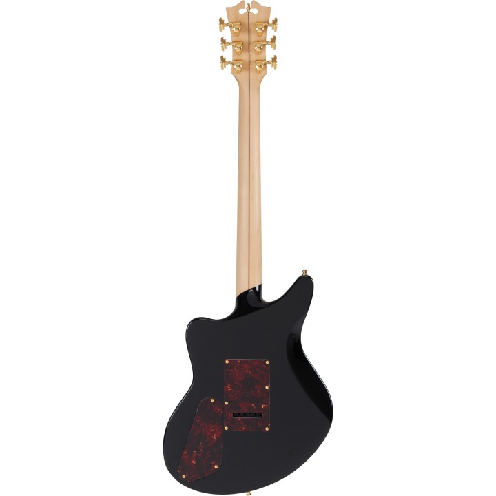 Acquista D'ANGELICO Deluxe Bedford (W/ Wilkinson Tremolo) Solid Black - Dadbedsbkgtr online | Merula Strumenti Musicali