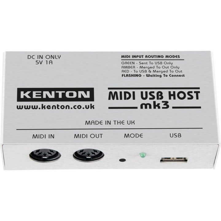 Acquista KENTON MIDI USB HOST online | Merula Strumenti Musicali