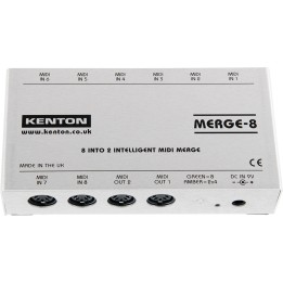 Acquista KENTON 8 MIDI IN TO 2 OUT online | Merula Strumenti Musicali