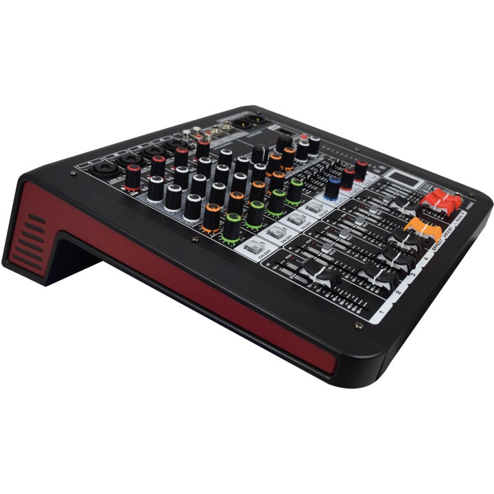 GLEMM MXD 06 | Mixer microfonico 6 canali con DSP