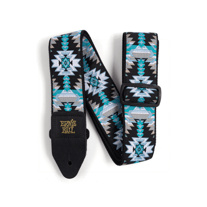 Acquista ERNIE BALL 4609 TRACOLLA ALBUQUERQUE BLUE JACQUARD online | Merula Strumenti Musicali