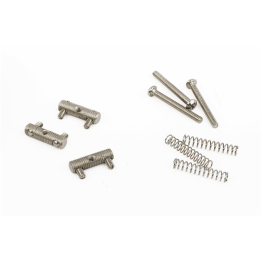 Acquista FENDER 0056038049 Bridge Sect Vint Tele 3 Thread (Kit) online | Merula Strumenti Musicali