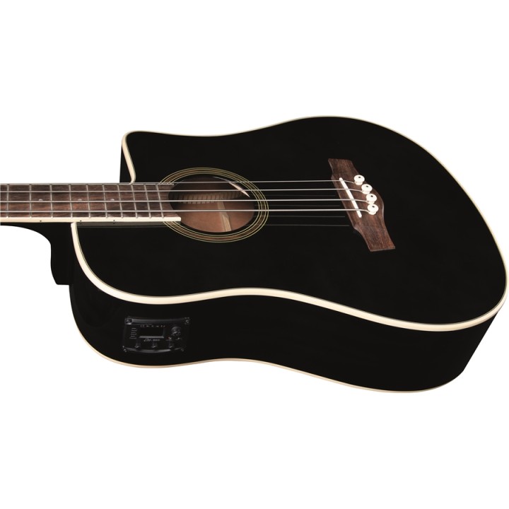 Eko NXT Bass B100CE See Through Black