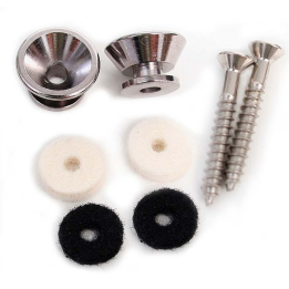 Acquista FENDER 0063267049 Button,Strap Chrm (Kit) online | Merula Strumenti Musicali