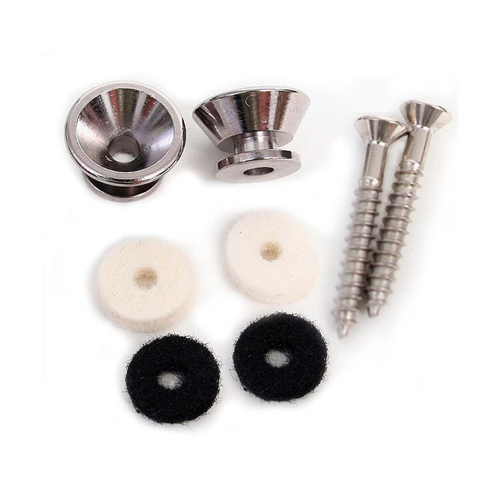 Acquista FENDER 0063267049 Button,Strap Chrm (Kit) online | Merula Strumenti Musicali