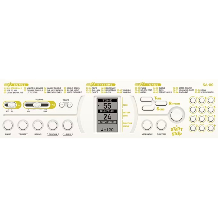 Acquista CASIO SA-80 online | Merula Strumenti Musicali