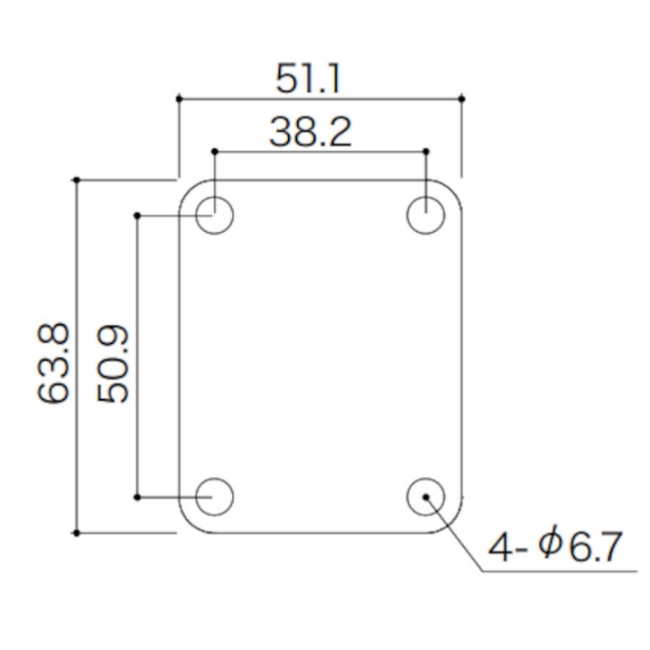 Acquista GOTOH NBS3C PIASTRA ATTACCO MANICO CON VITI- CROMATO online | Merula Strumenti Musicali