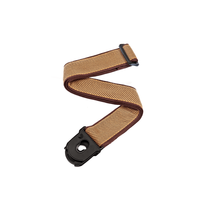 Acquista D'ADDARIO 50plb06 D'Addario Planet Lock Guitar Strap, Tweed online | Merula Strumenti Musicali