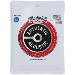 Acquista MARTIN MA550T AUTHENTIC LIFESPAN 2.0 MEDIUM PHOSPHOR BRONZE 13-56 online | Merula Strumenti Musicali