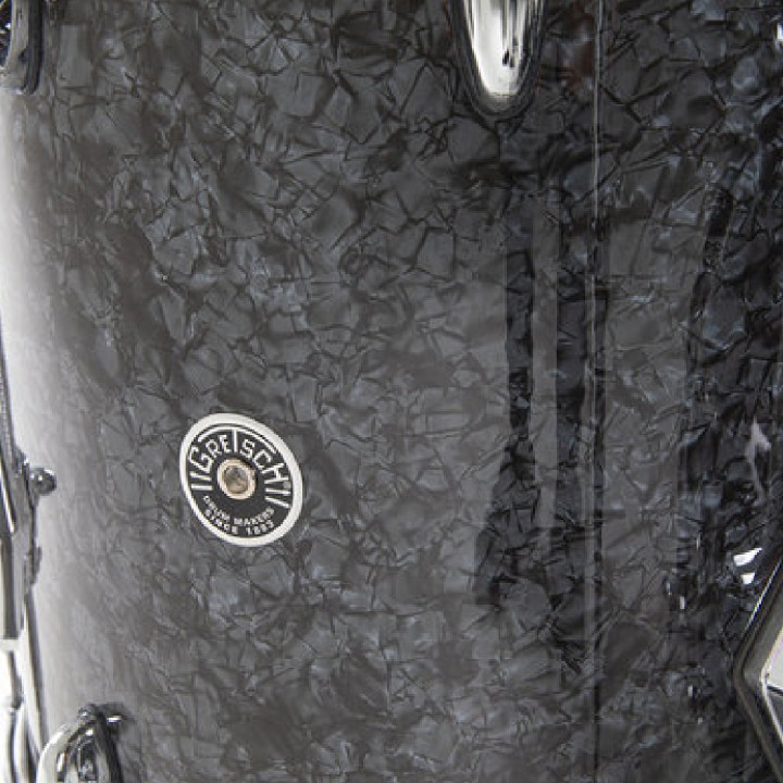 Gretsch Brooklyn Shell Set USA Deep Marine Black Pearl Drumset Batteria