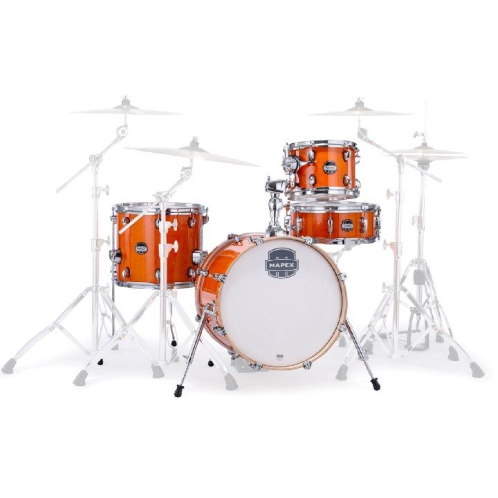 Mapex Drum Set Bebop Mars Maple MM486SOG Glossy Amber OG