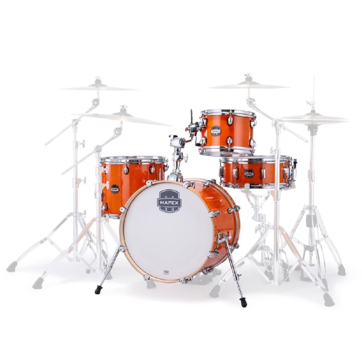 Mapex Drum Set Bebop Mars Maple MM486SOG Glossy Amber OG