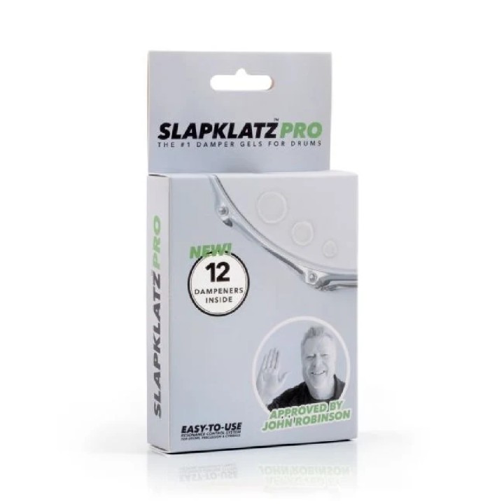 Slapklatz SLAP-PRO12-CL sordine per batteria trasparenti
