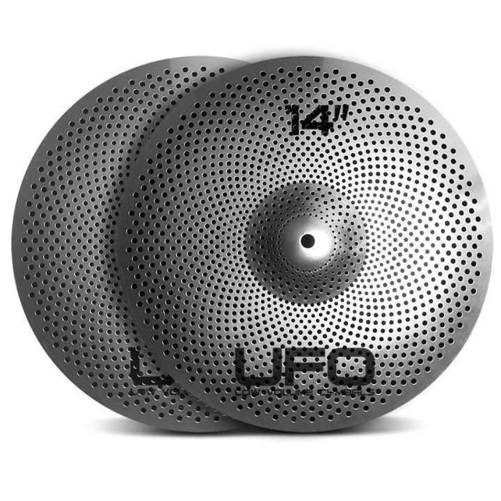 Low Volume Silent Cymbals Hi Hat 14" UFO-HHT14