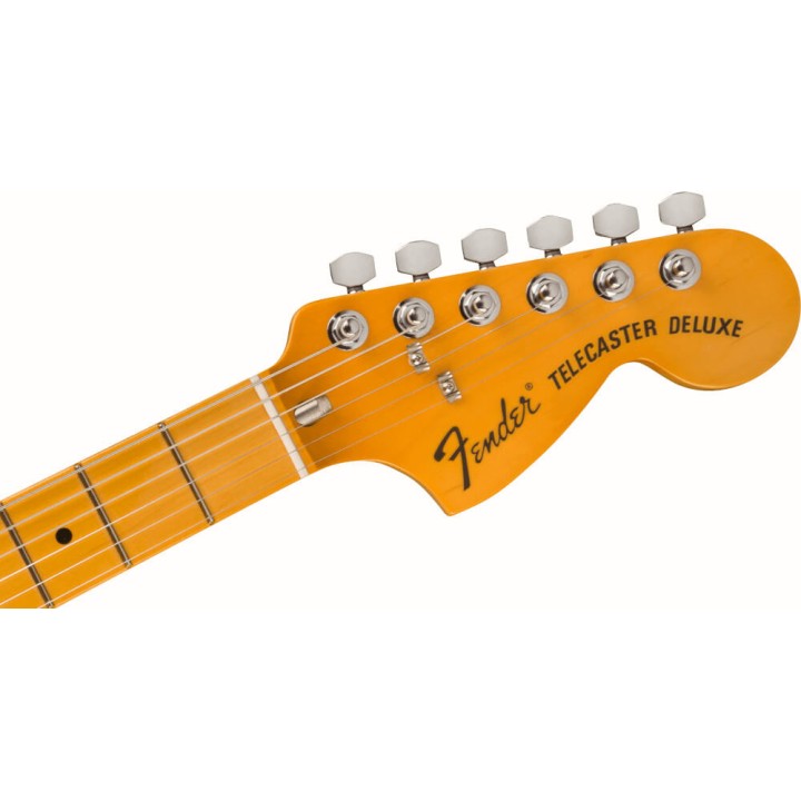Acquista FENDER American Vintage II 1975 Telecaster Deluxe, Maple Fingerboard, Black online | Merula Strumenti Musicali