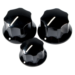 Acquista FENDER 0992085000 Am Vint 60s J Bass Knob Set online | Merula Strumenti Musicali