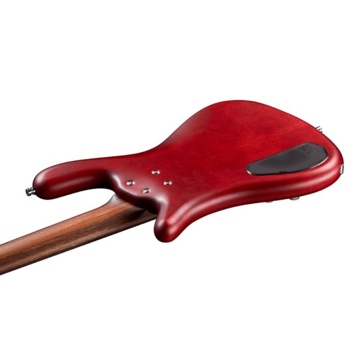 Warwick Streamer LX 5 Burgundy Red Transparent Satin Basso Elettrico 5 Corde
