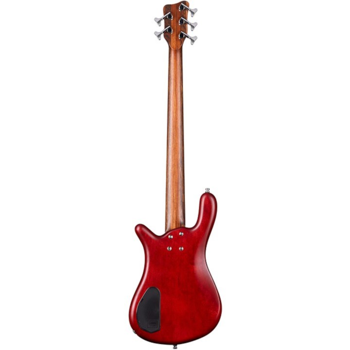 Warwick Streamer LX 5 Burgundy Red Transparent Satin Basso Elettrico 5 Corde