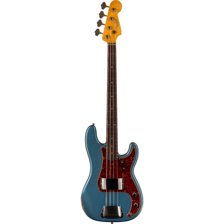 Fender Custom Shop 2023 Collection '64 Precision Bass, Relic, Aged Lake Placid Blue