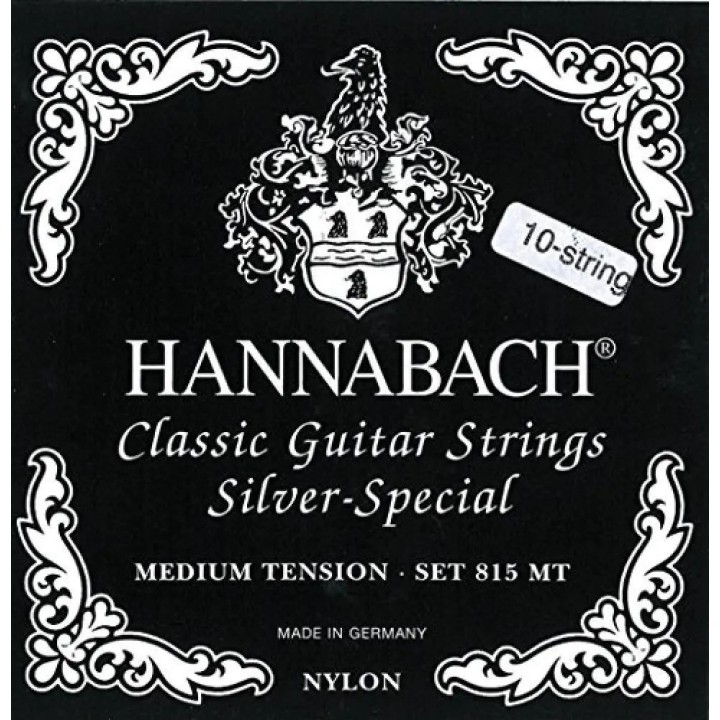 Acquista HANNABACH 81510zmt Set 10-Corde Medium Corde Per Chitarra Classica Serie 815 Medium  online | Merula Strumenti Musicali