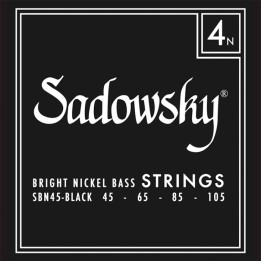 Acquista SADOWSKY SBN45- BLACK BASSO ELETTRICO 4 ST 045-105 NICKE online | Merula Strumenti Musicali