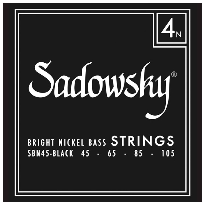 Acquista SADOWSKY SBN45- BLACK BASSO ELETTRICO 4 ST 045-105 NICKE online | Merula Strumenti Musicali
