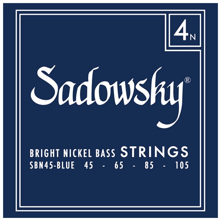 Acquista SADOWSKY SBN 45 BLUE LABEL BASSO ELETTRICO 4 ST 045-105 NICKEL online | Merula Strumenti Musicali