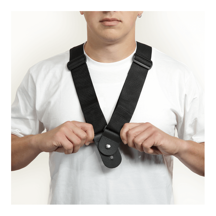 Acquista D'ADDARIO 50DARE000 D'ADDARIO DARE GUITAR STRAP, BLACK online | Merula Strumenti Musicali