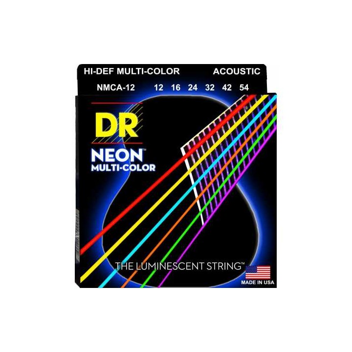 Acquista DR Ncma-12 Multi-Color online | Merula Strumenti Musicali