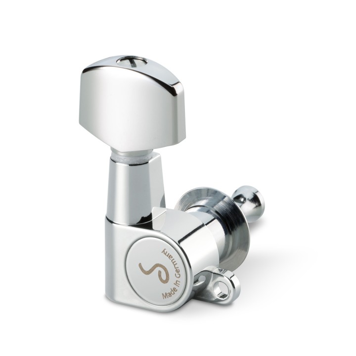 Acquista SCHALLER M6 MINI CHROME, 6 LEFT, SMALL METAL, SOLID 19,7 M6 online | Merula Strumenti Musicali