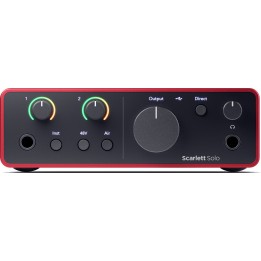 Focusrite Scarlett Solo 4TH GEN Interfaccia audio