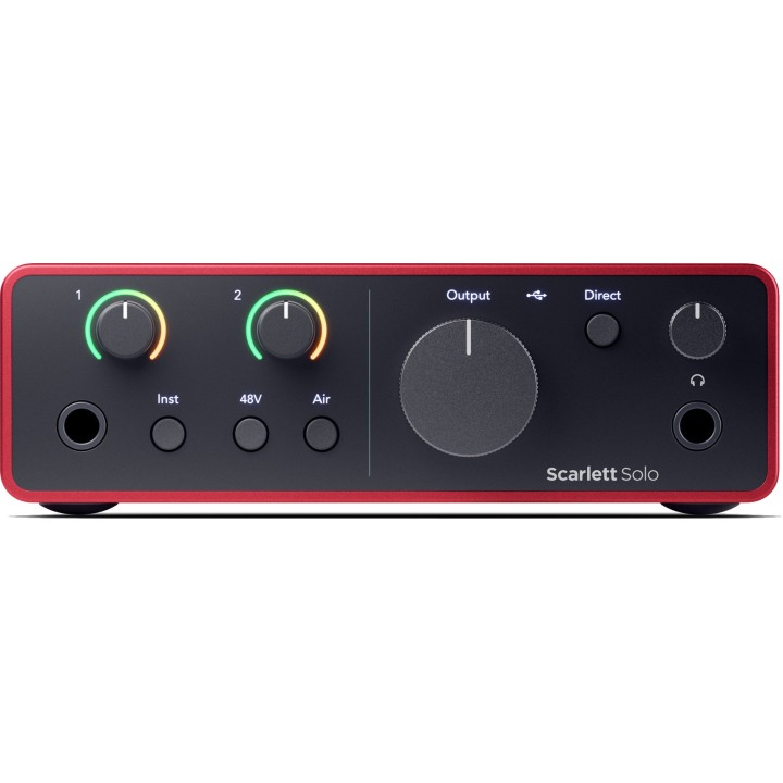 Focusrite Scarlett Solo 4TH GEN Interfaccia audio