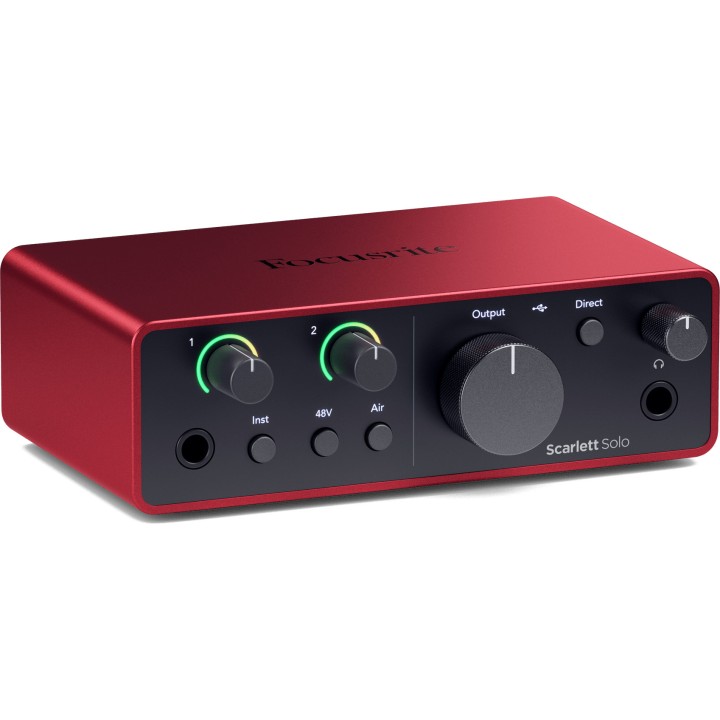 Focusrite Scarlett Solo 4TH GEN Interfaccia audio