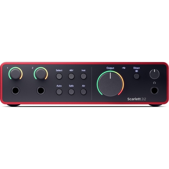 Focusrite Scarlett 2i2 4TH GEN Interfaccia audio