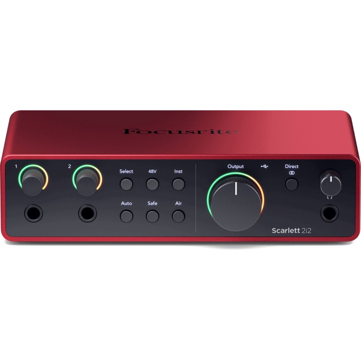 Focusrite Scarlett 2i2 4TH GEN Interfaccia audio