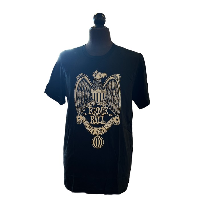 Acquista ERNIE BALL T-SHIRT NERA S online | Merula Strumenti Musicali